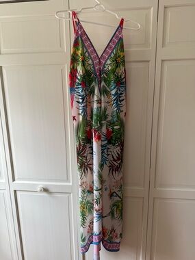 Fashion Nova Tropical Midi Dress NWOT